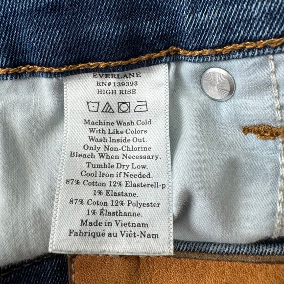Everlane The Authentic Stretch High-Rise Skinny Jeans Size 27 - Picture 8 of 9